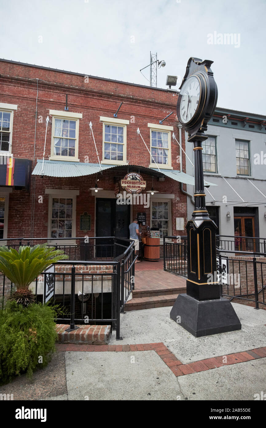 Divieto di american museum di Savannah mercato città di Savannah in Georgia negli Stati Uniti Foto Stock