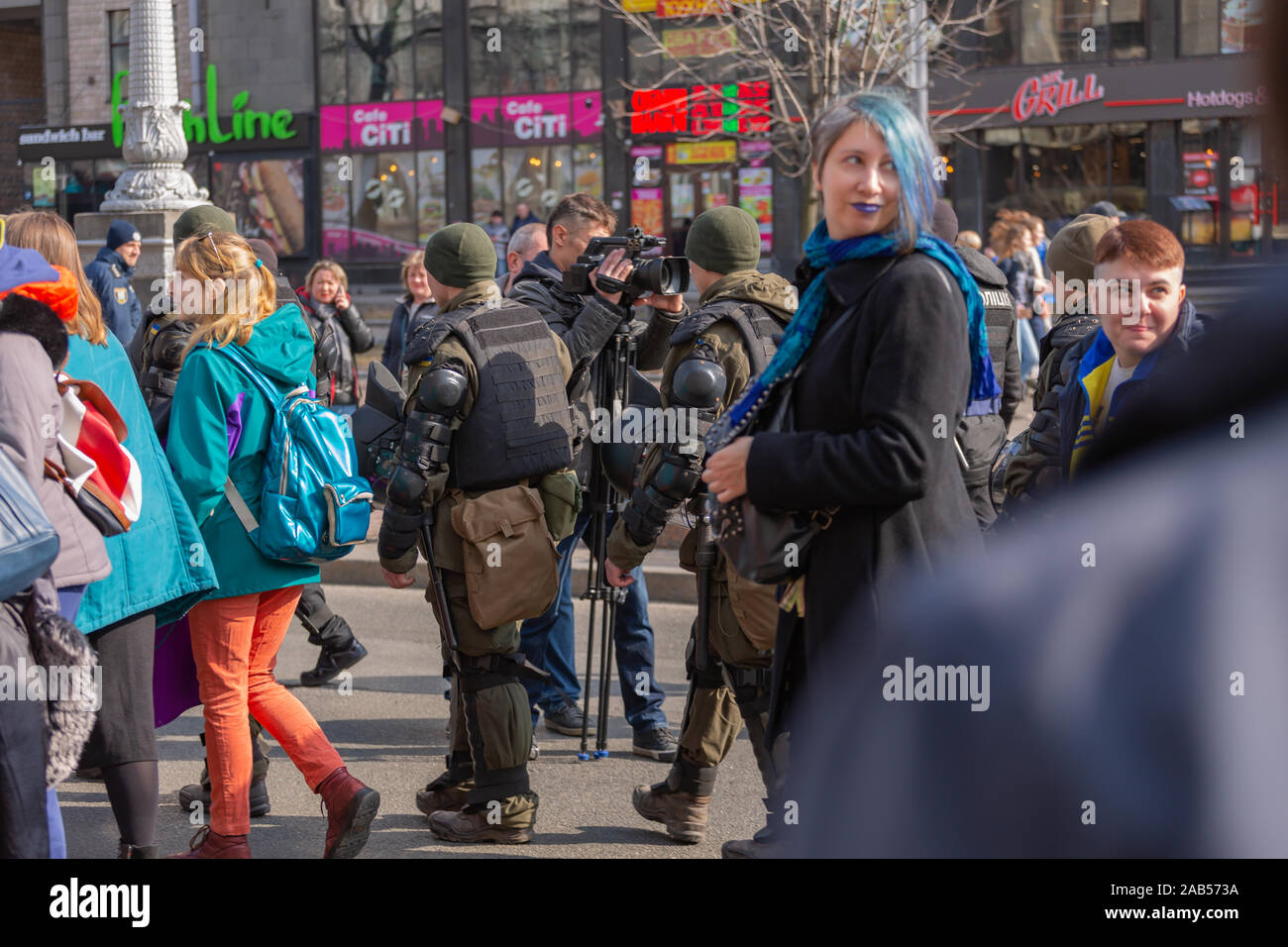 Ferguson, Seattle, ecuador, polizia brutalità, sommosse, ferguson missouri, ferguson missouri, ferguson missouri Foto Stock