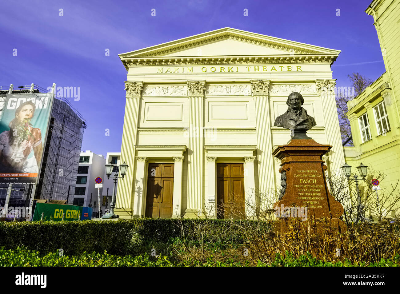 Maxim Gorki Theater, Berlino, Germania Foto Stock