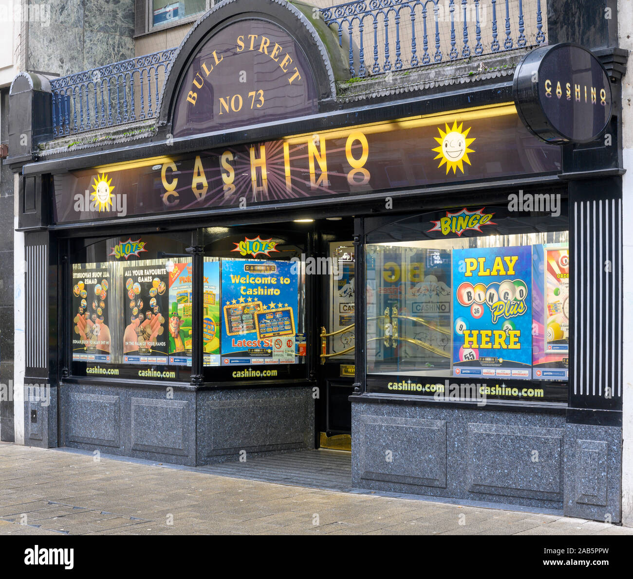 Merkur Cashino high street gaming venue, Bull Street, Birmingham City Centre, Birmingham, West Midlands, England, Regno Unito Foto Stock