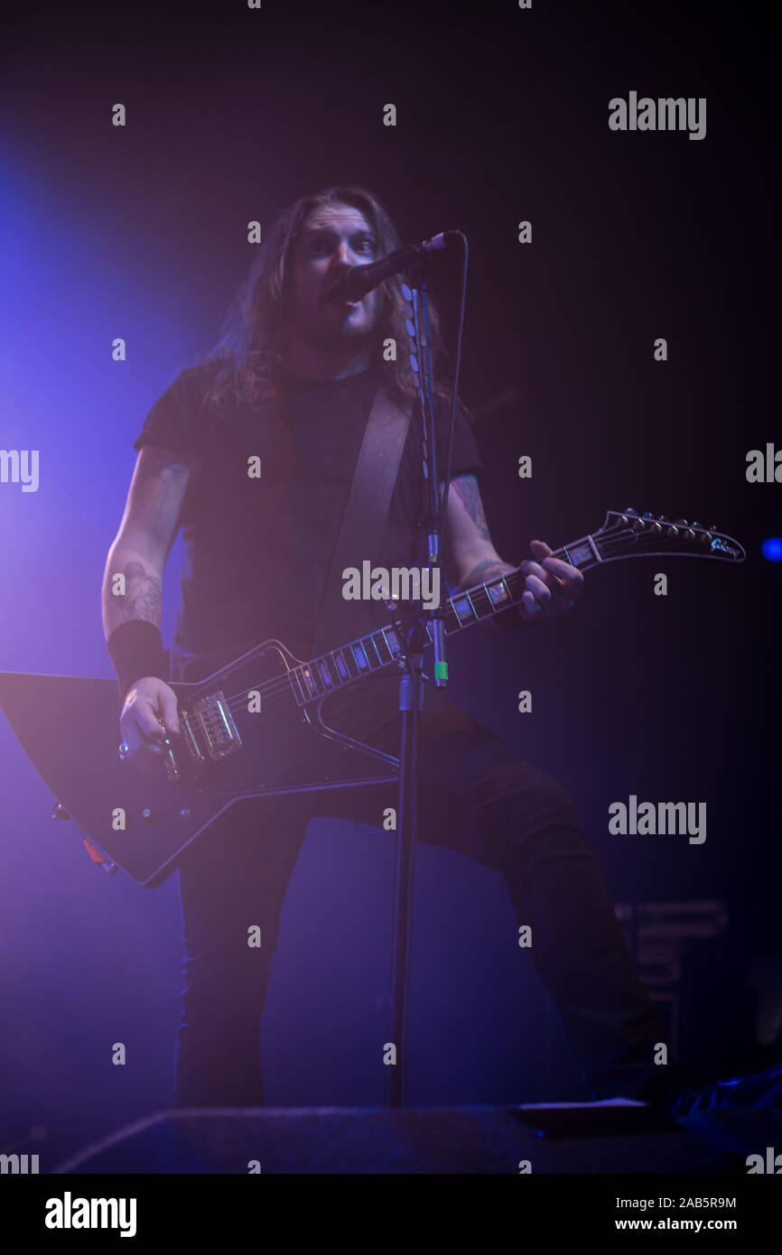 Airbourne live a Manchester academy novembre 2019 Foto Stock