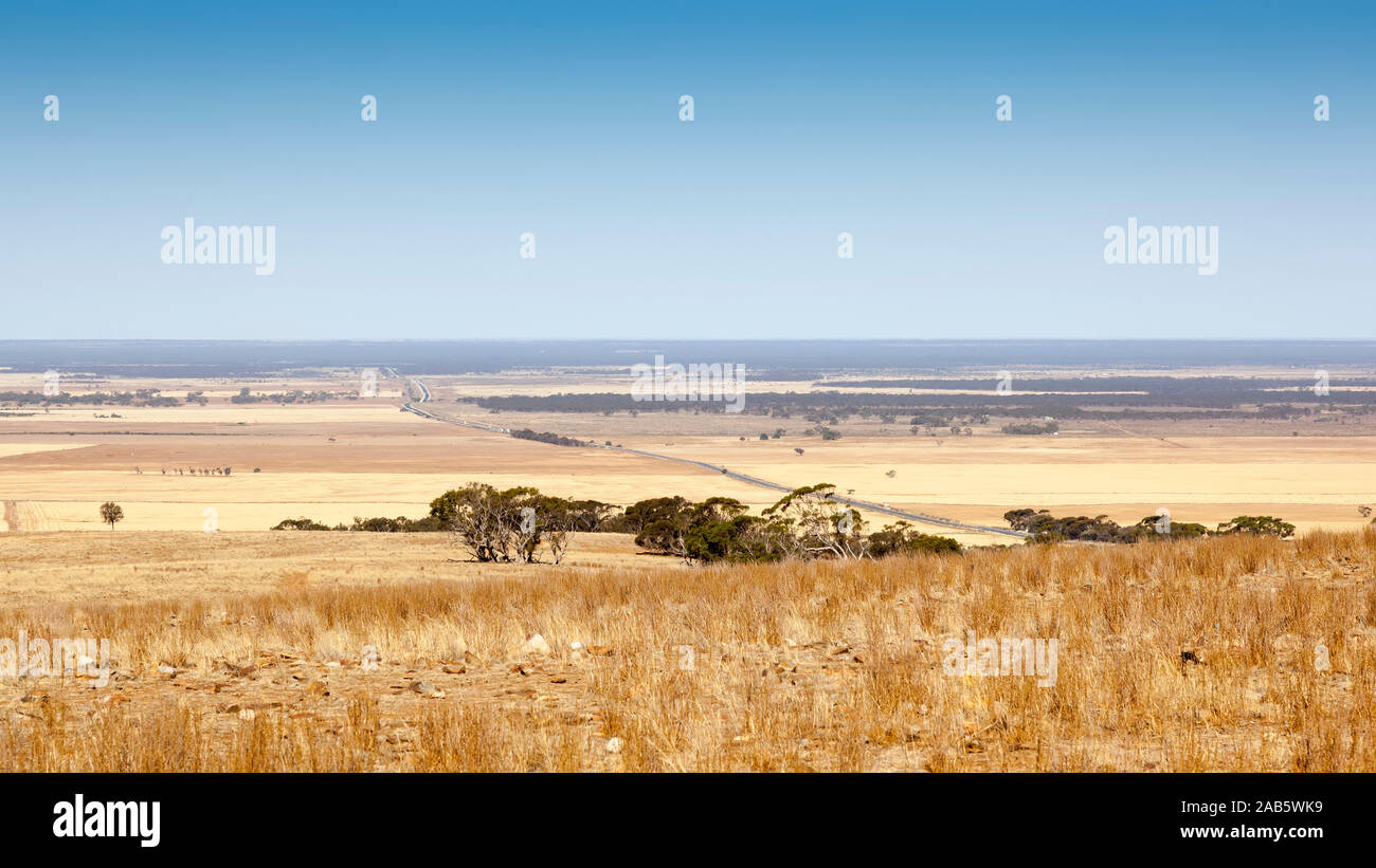 Die Landschaft Südaustraliens Foto Stock