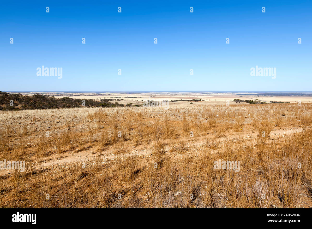 Die Landschaft Südaustraliens Foto Stock