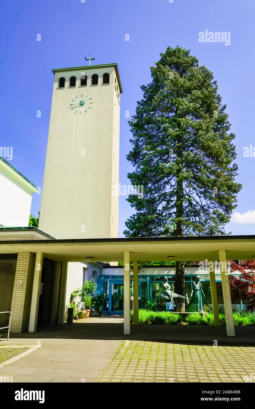 Chiesa di natale, Haselhorst, Berlino, Germania Foto Stock