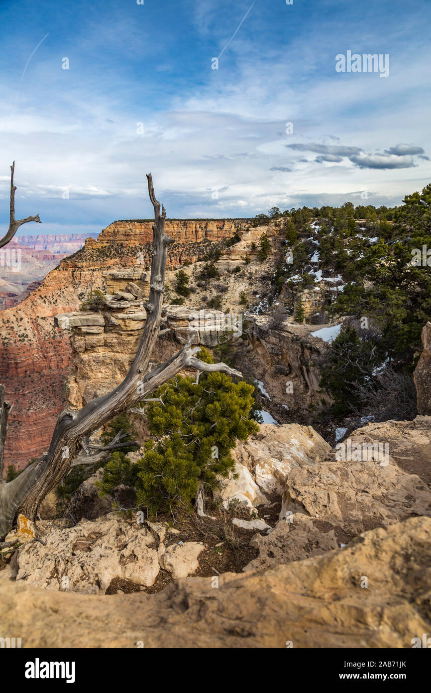Il Grand Canyon in Northern Arizona Foto Stock