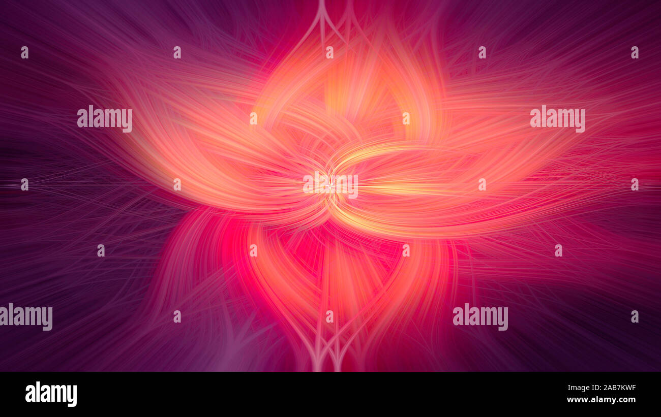 Abstract rosso sfondo flam Foto Stock