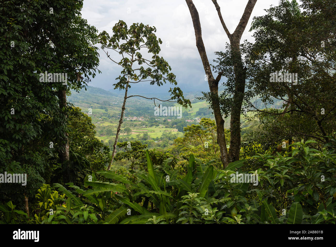 Turrialba, Cartago Provincia, Costa Rica, America Centrale Foto Stock