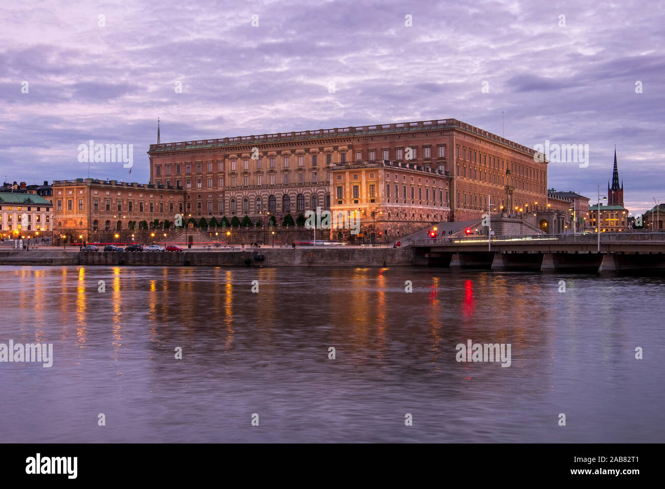 La KUNGLIGA SLOTTET (Palazzo Reale), Stoccolma, Svezia, Scandinavia, Europa Foto Stock