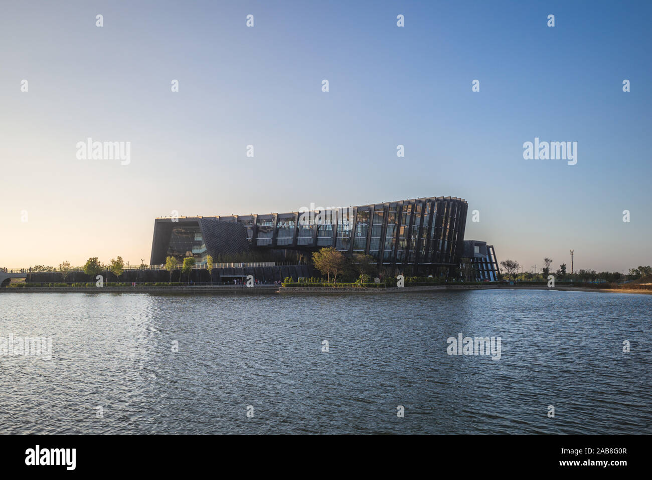 Chiayi, Taiwan - 24 Novembre 2019: ramo meridionale del Museo del Palazzo Nazionale. È stato aperto nel mese di Aprile 23, 2016 per migliorare il capitale culturale betwee Foto Stock