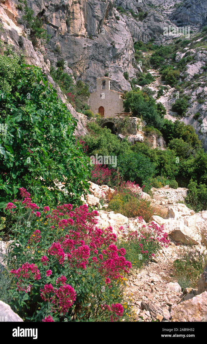 Montare Ste Victoire vicino a Aix en Provence Foto Stock