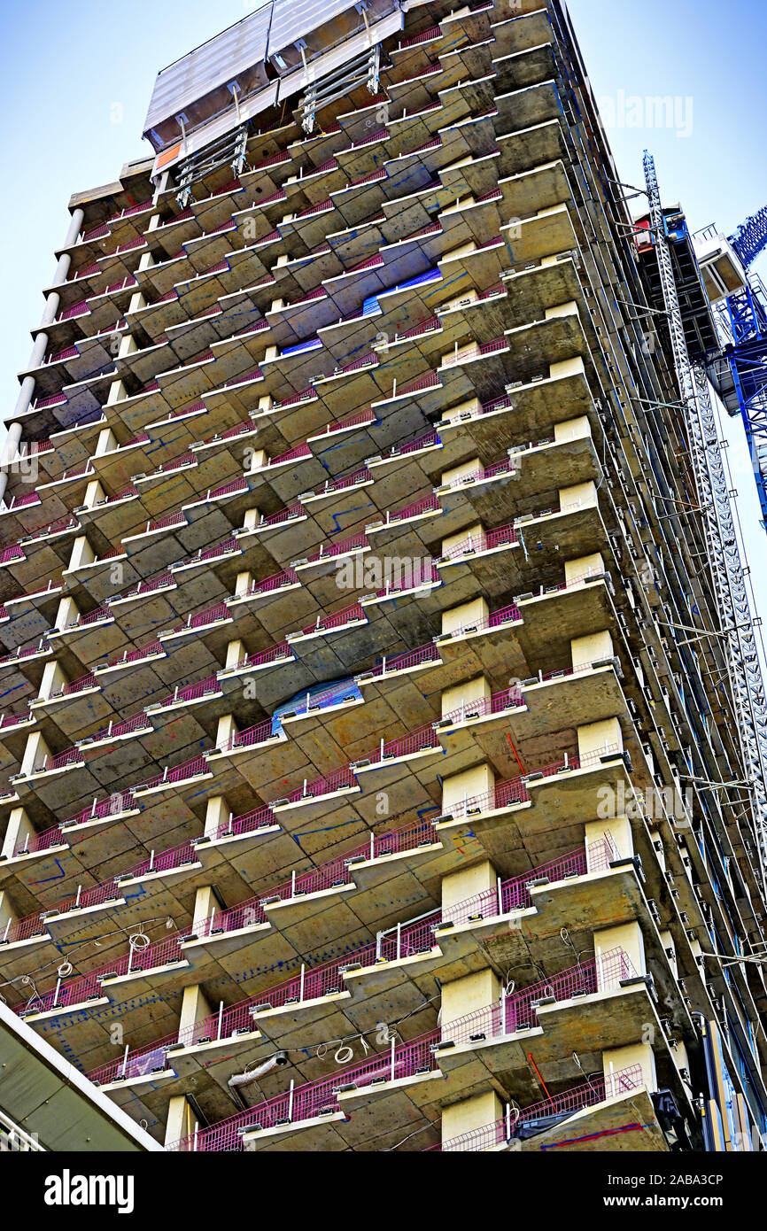 Il nuovo centro città blocco ufficio sviluppo edilizio Foto Stock