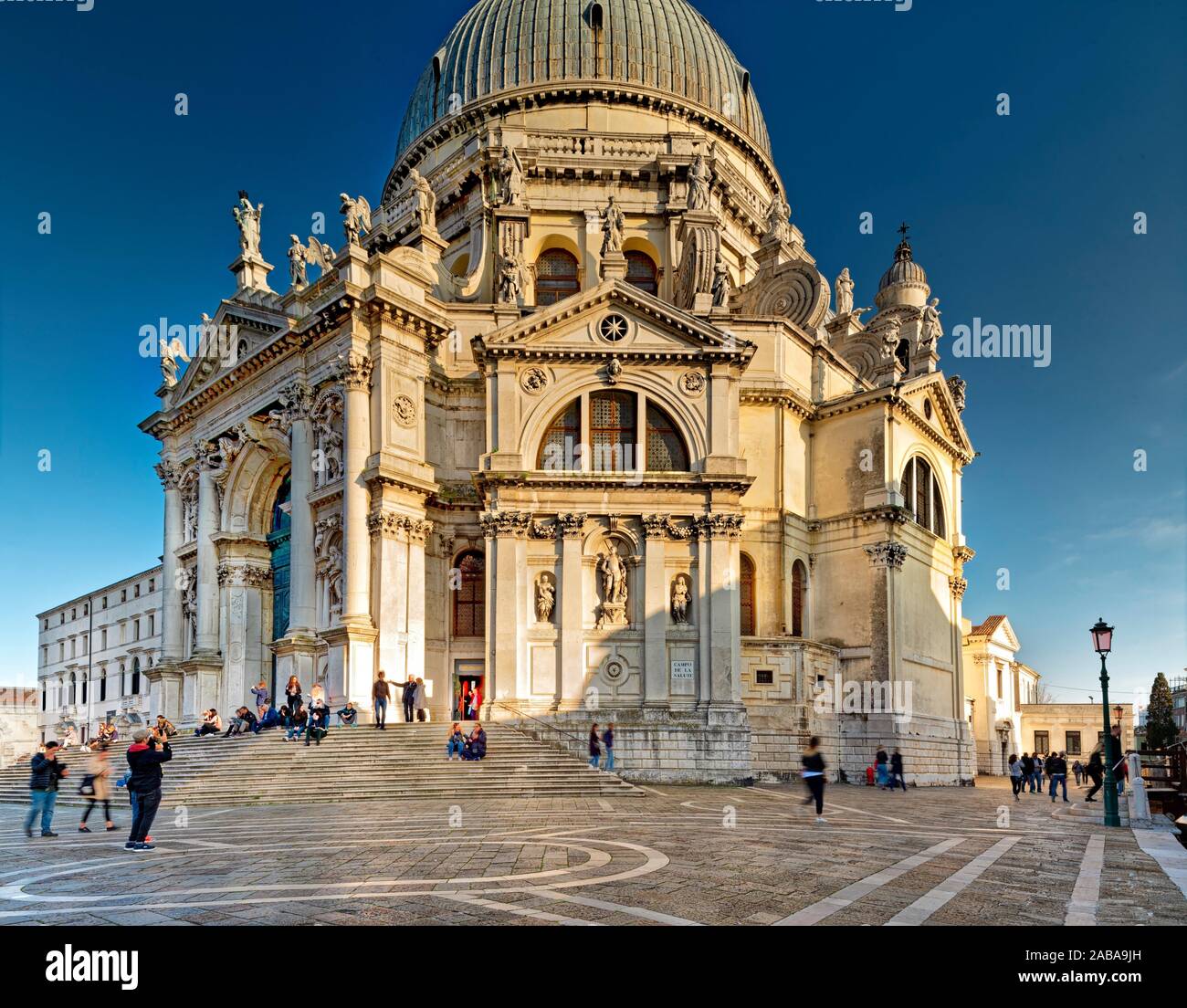 Basilica di Santa Maria della Salute, Venezia Foto Stock