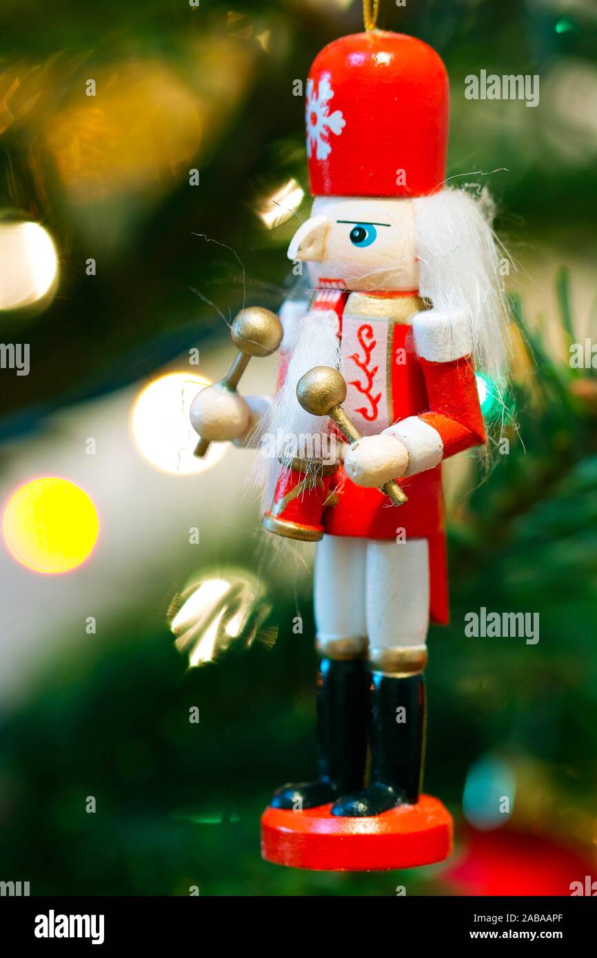 Schiaccianoci decorazione di Natale. Foto Stock