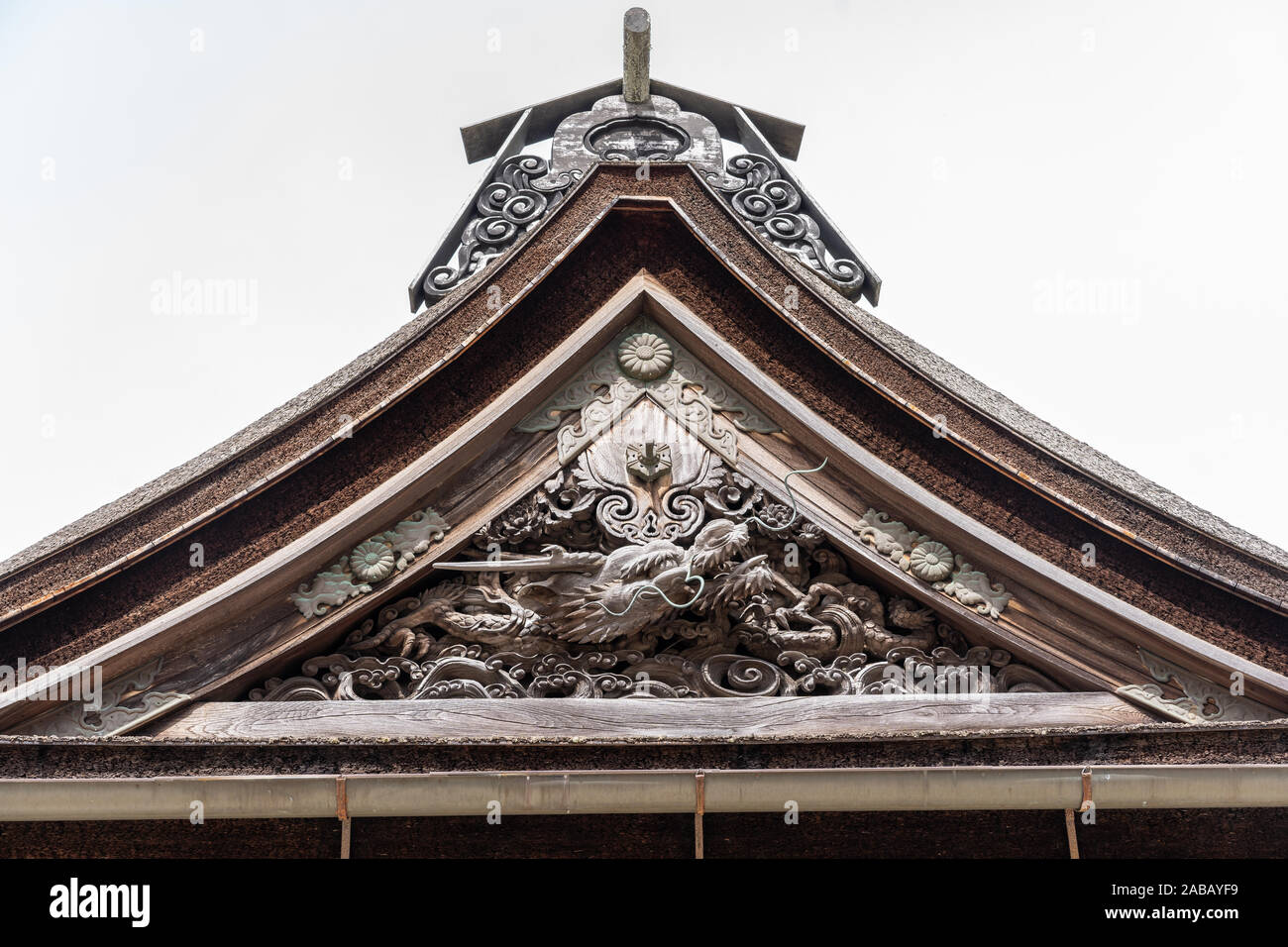 Tempio di Kongobuji, Capo monastero della setta Shingon, Koyasan, Giappone Foto Stock