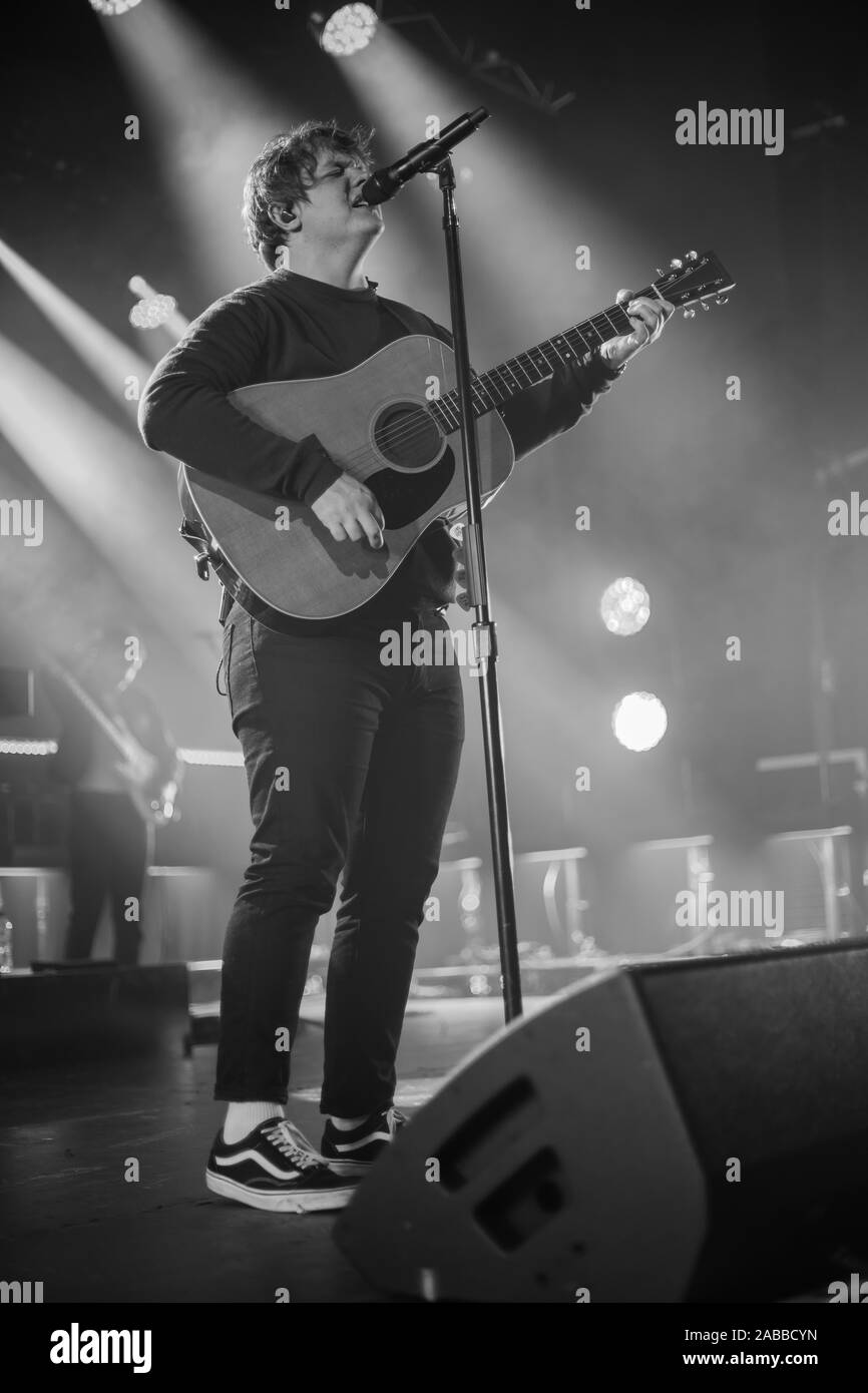 Lewis Capaldi live a Manchester academy novembre 2019 Foto Stock