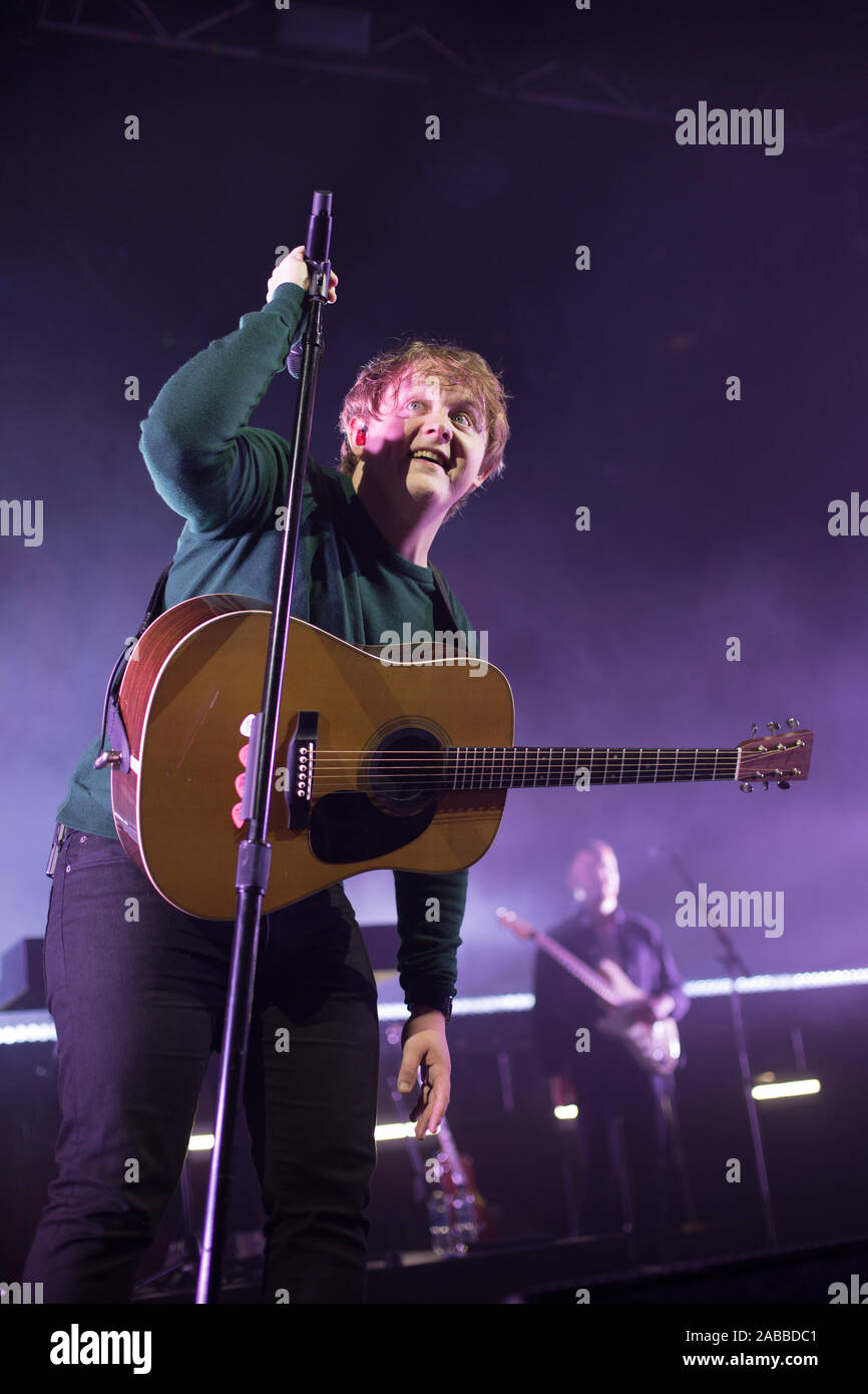 Lewis Capaldi live a Manchester academy novembre 2019 Foto Stock