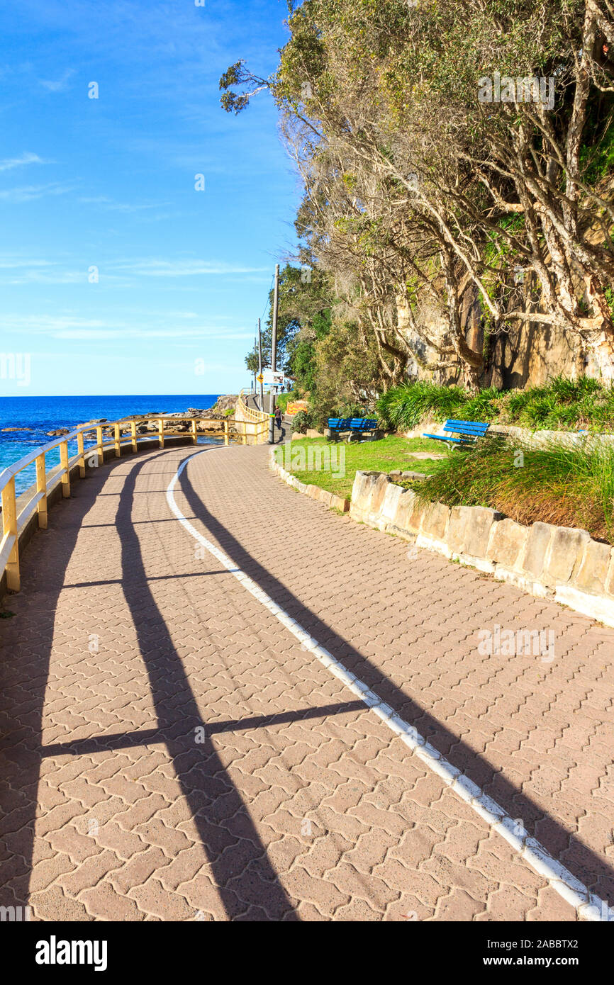 Passeggiata da Manly a Shelly beach, Sydney, Australia Foto Stock