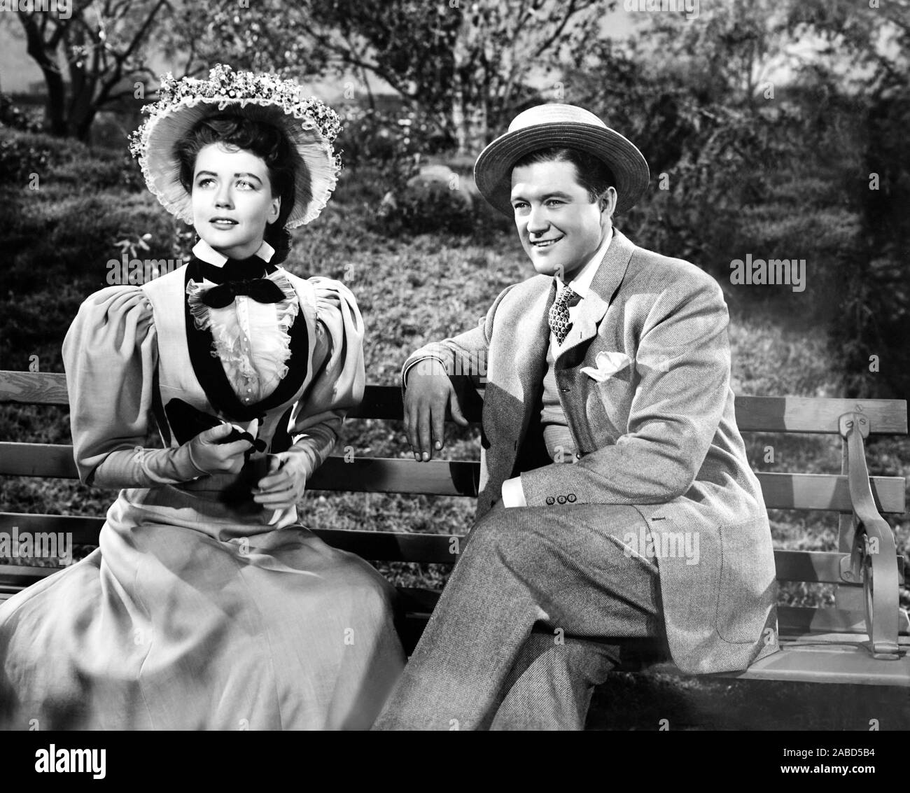 Una domenica pomeriggio, da sinistra, Dorothy Malone, Dennis Morgan, 1948 Foto Stock