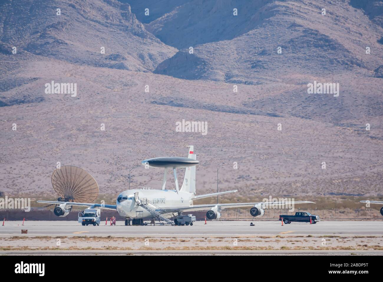 Las Vegas, NOV 17: USAF Air show alla Nellis Air Force Base il Nov 17, 2019 a Las Vegas, Nevada Foto Stock