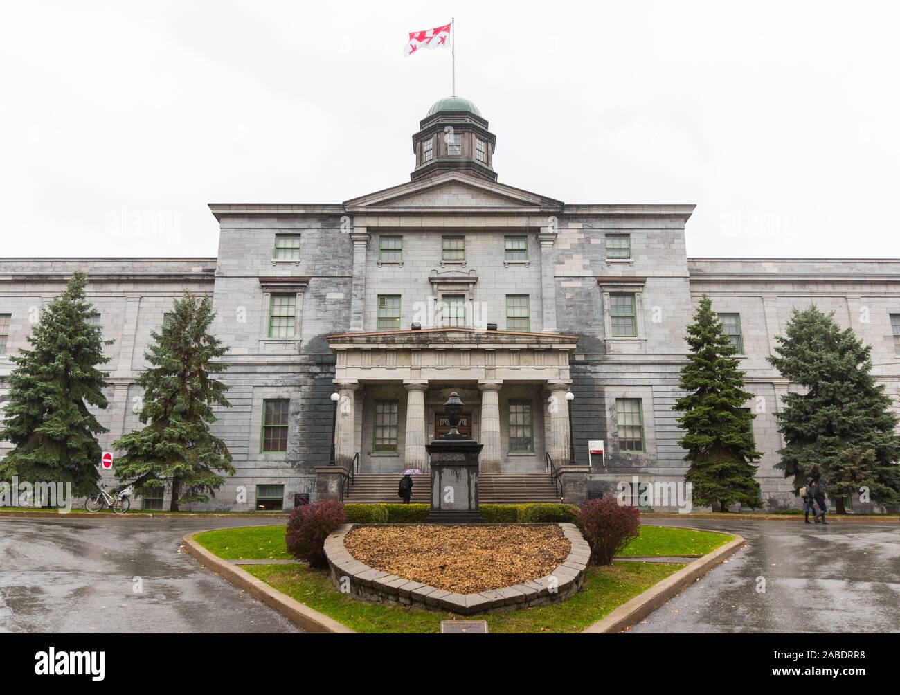 2019. Presso la McGill University Arts edificio (centro di Montreal, Quebec, Canada). Università di ricerca, chiamato dopo James McGill. Bella shot. Foto Stock