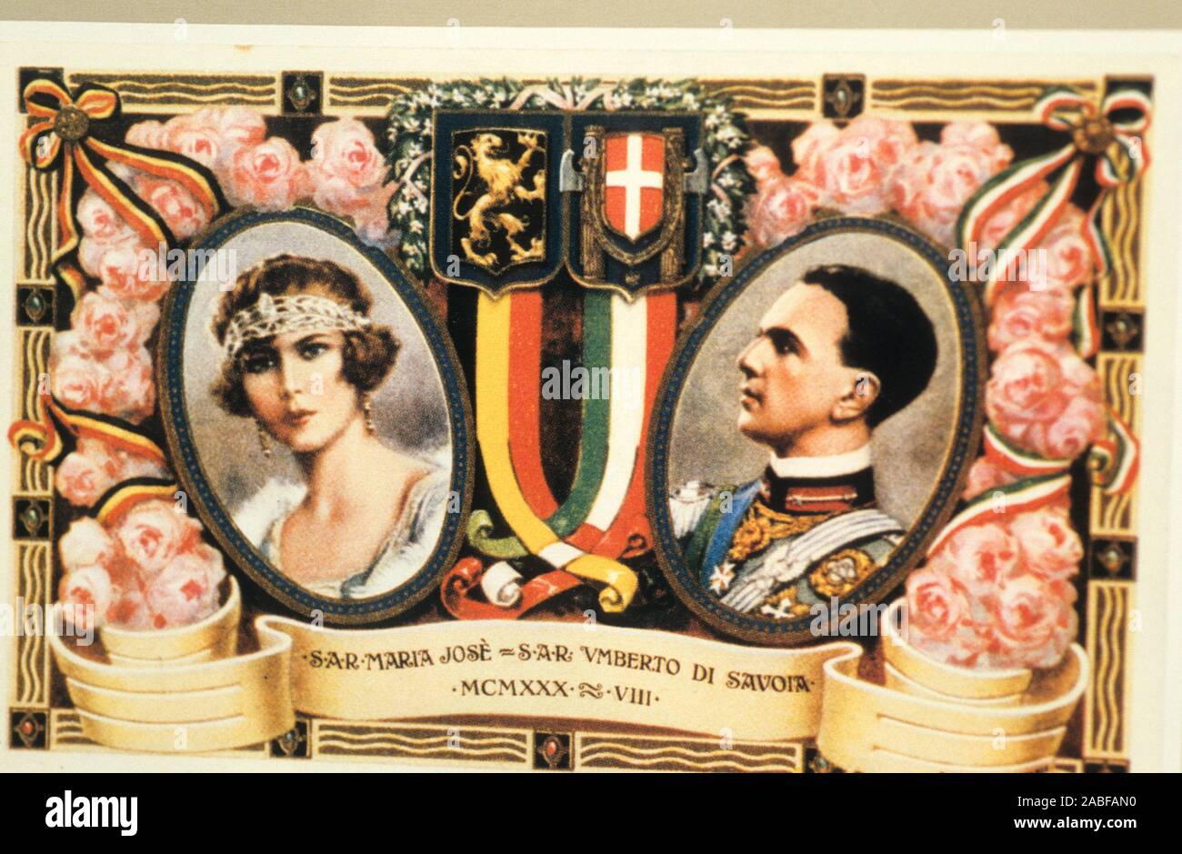 Photo Militaire Historique 1941 FORLÌ - Principe Umberto II Di Savoia, Campo Nazionale GIL