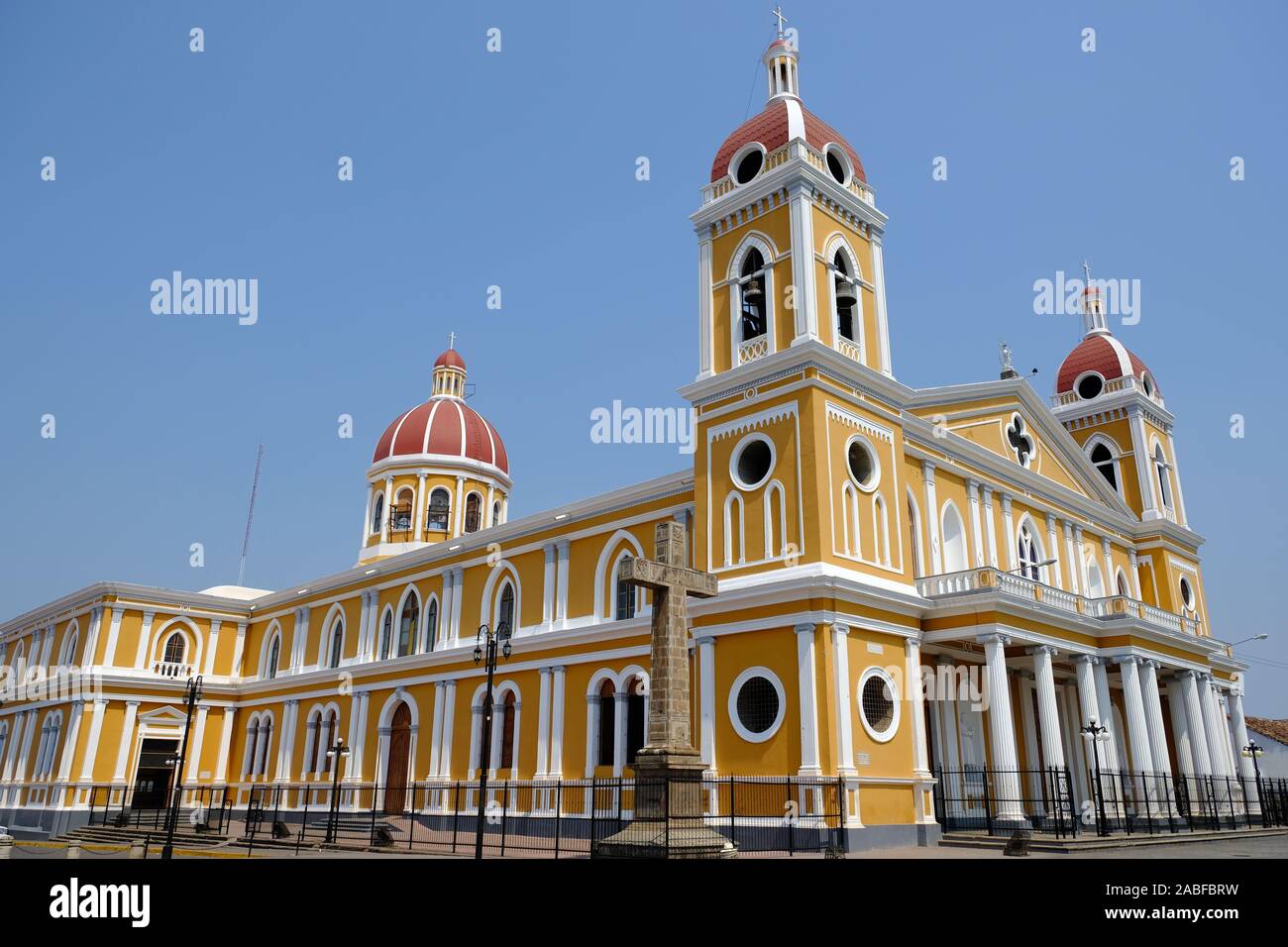 Luoghi religiosi - Christian Nicaragua Granada Cattedrale di Granada Foto Stock