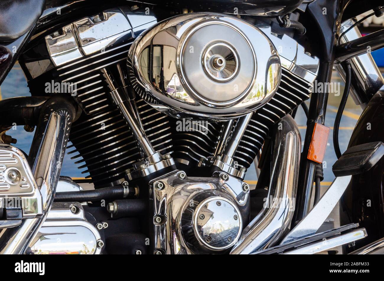 Coluse fino Big bike motore del motociclo Foto Stock