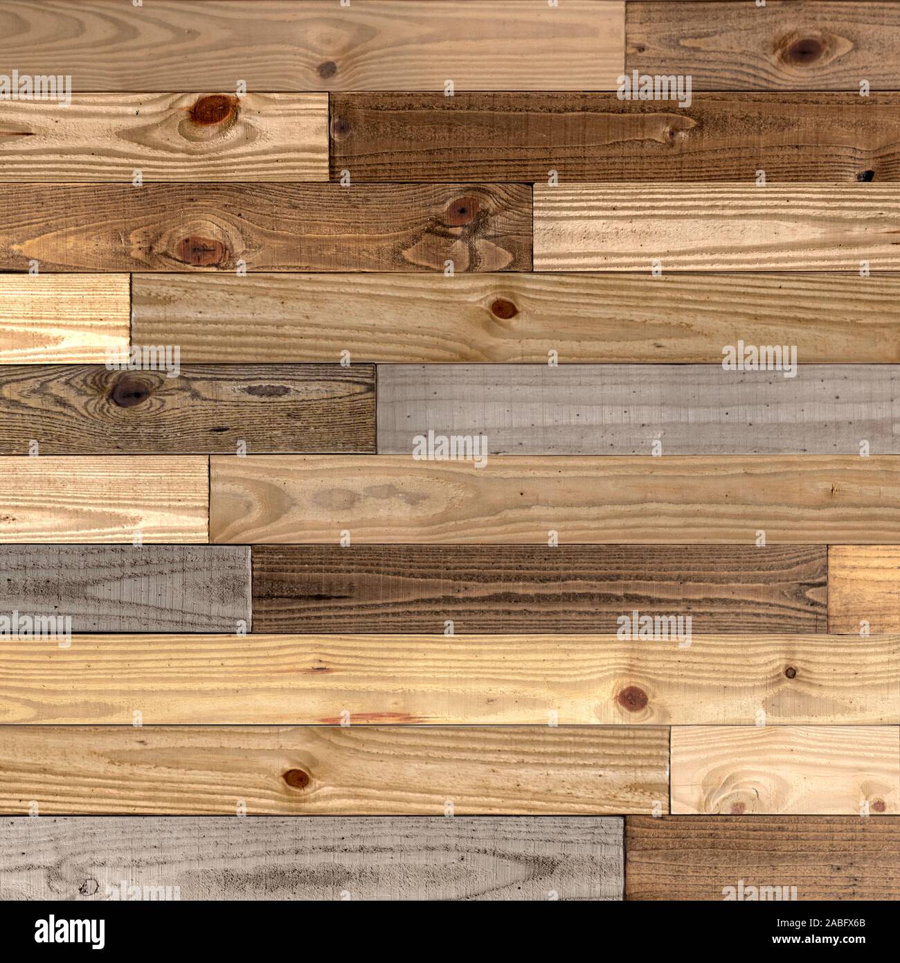 Pannelli in legno wallpaper Foto Stock
