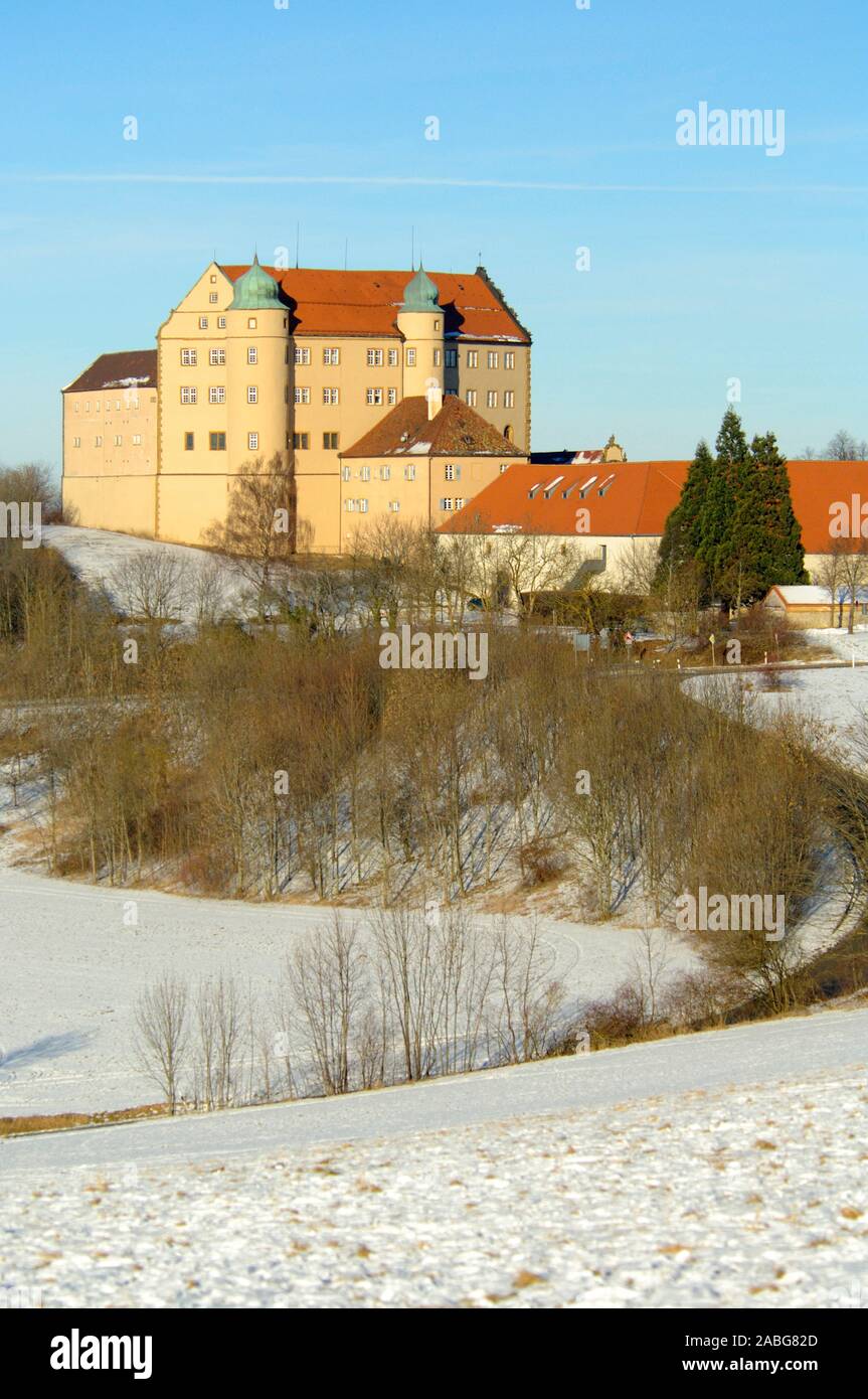 Schloss Kapfenburg • Ostalbkreis; Baden-Württemberg; Deutschland, Germania Foto Stock