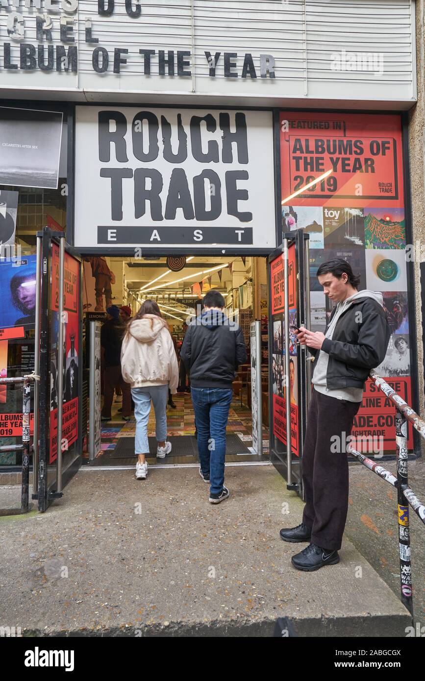 Rough Trade records Foto Stock