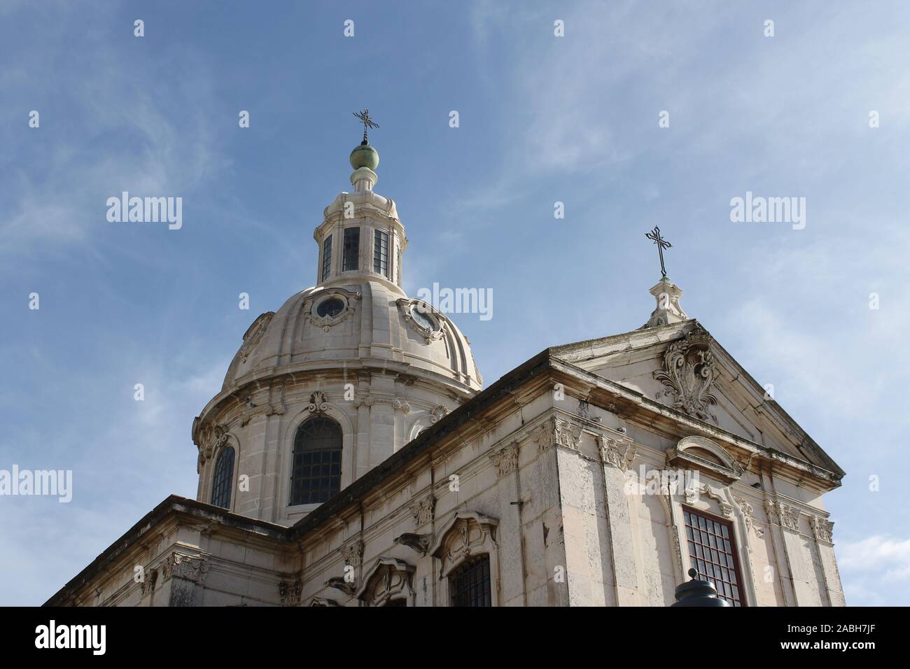 Igreja da Palazzo Lisbona, Portogallo Foto Stock