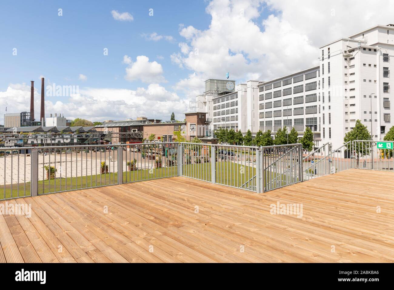 Plug in City building Strijp S Foto Stock