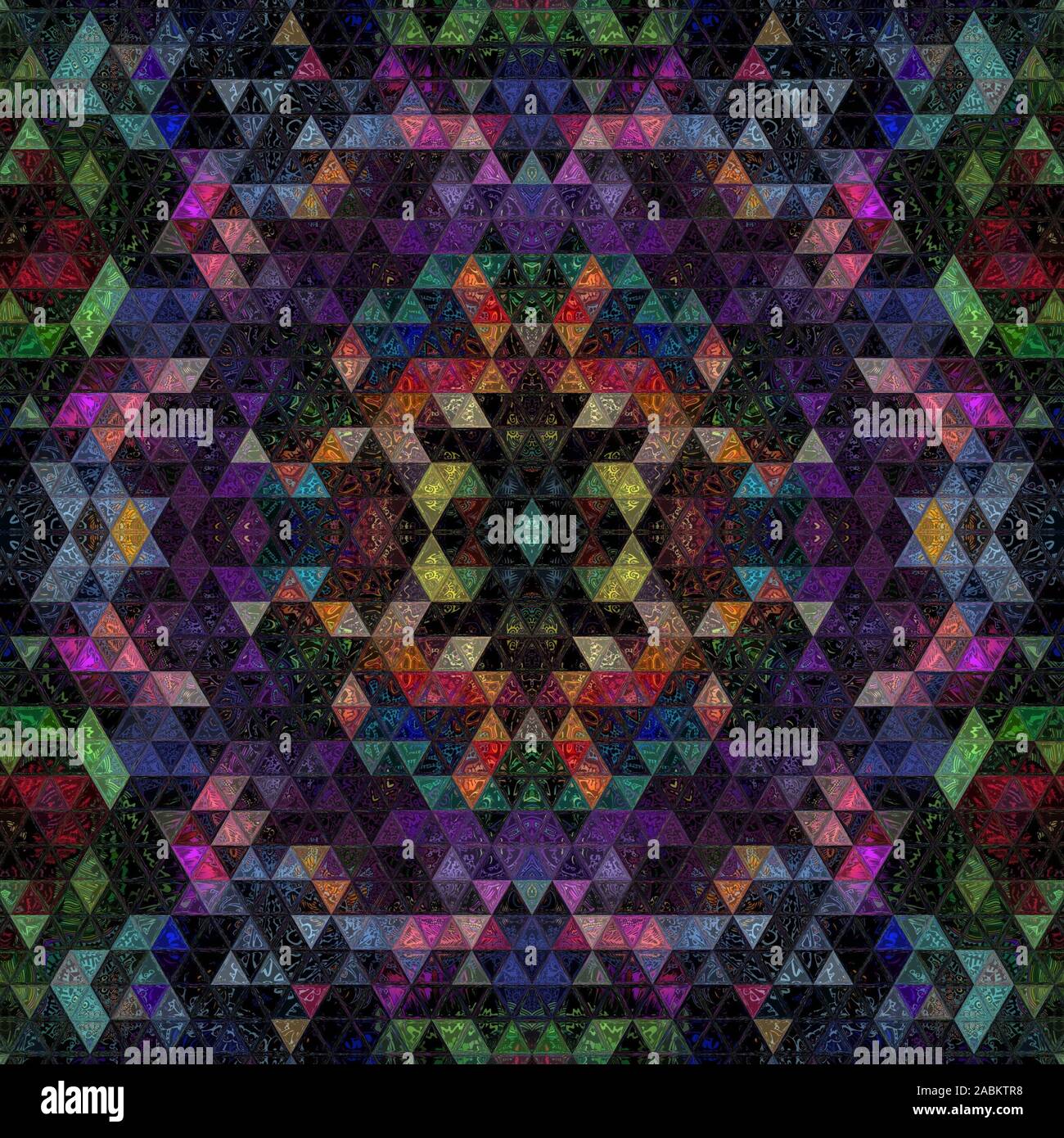 Coloratissimi sfondi LSD Foto Stock