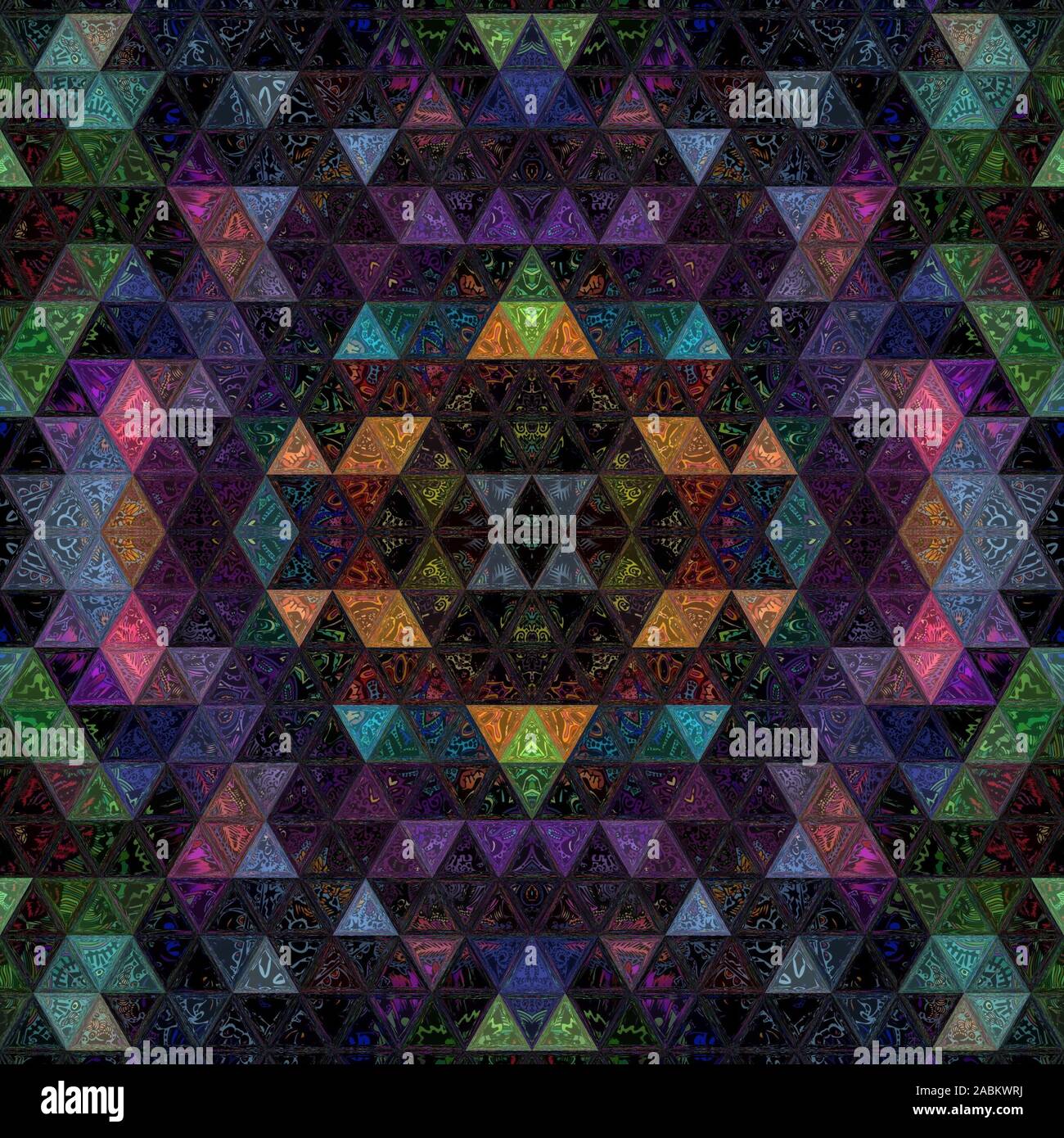 Coloratissimi sfondi LSD Foto Stock