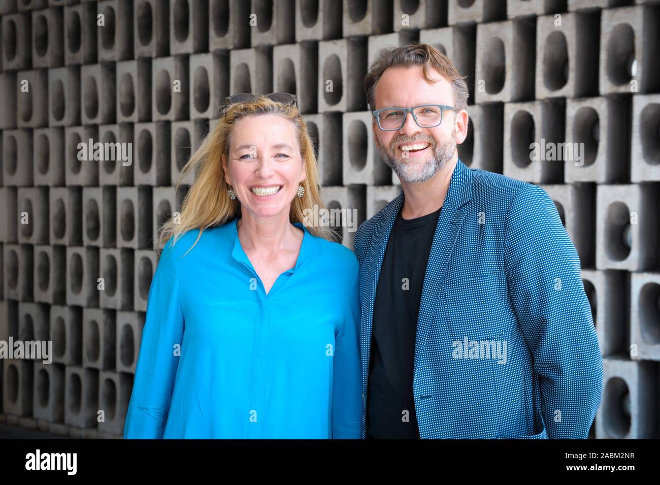 Il direttore del Filmfest München, Diana Iljine e il direttore artistico Christoph Gröner. [Traduzione automatizzata] Foto Stock