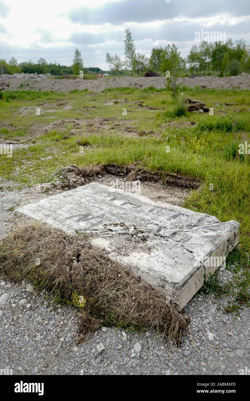 Il Fröttmaninger Heide è di essere cancellato di munizioni. [Traduzione automatizzata] Foto Stock