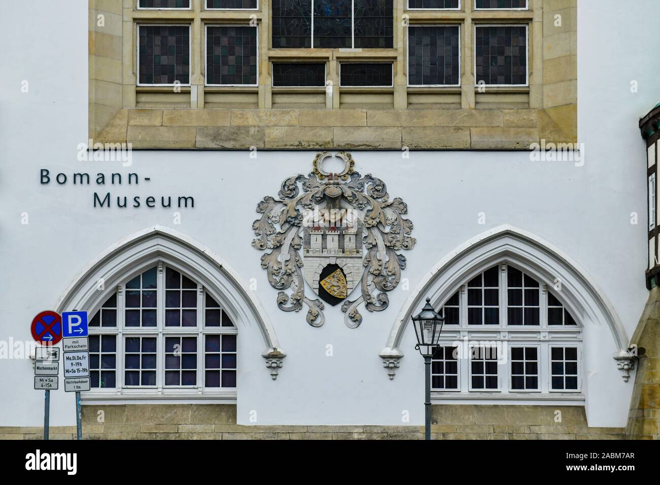 Bomann-Museum, Schloßplatz, Celle, Niedersachsen, Deutschland Foto Stock