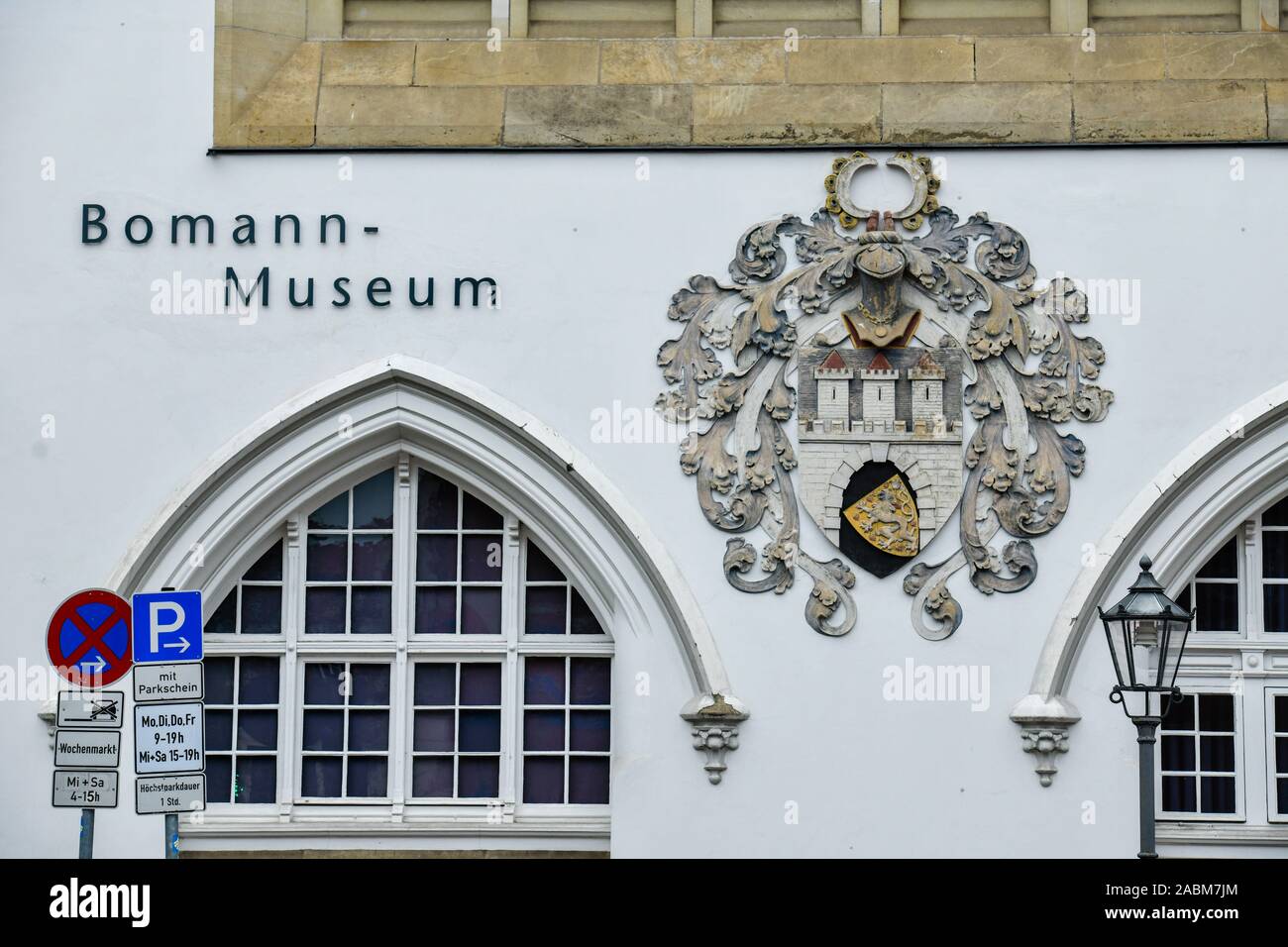 Bomann-Museum, Schloßplatz, Celle, Niedersachsen, Deutschland Foto Stock
