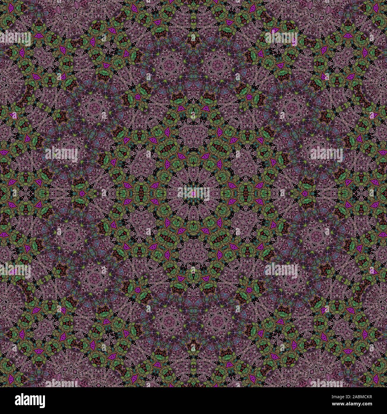 Coloratissimi sfondi LSD Foto Stock