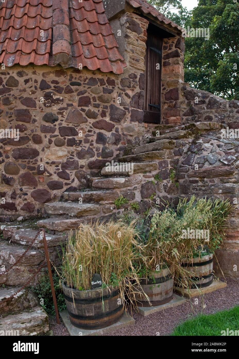 Preston Mill. Il National Trust per la Scozia. East Linton, East Lothian, Scozia Foto Stock