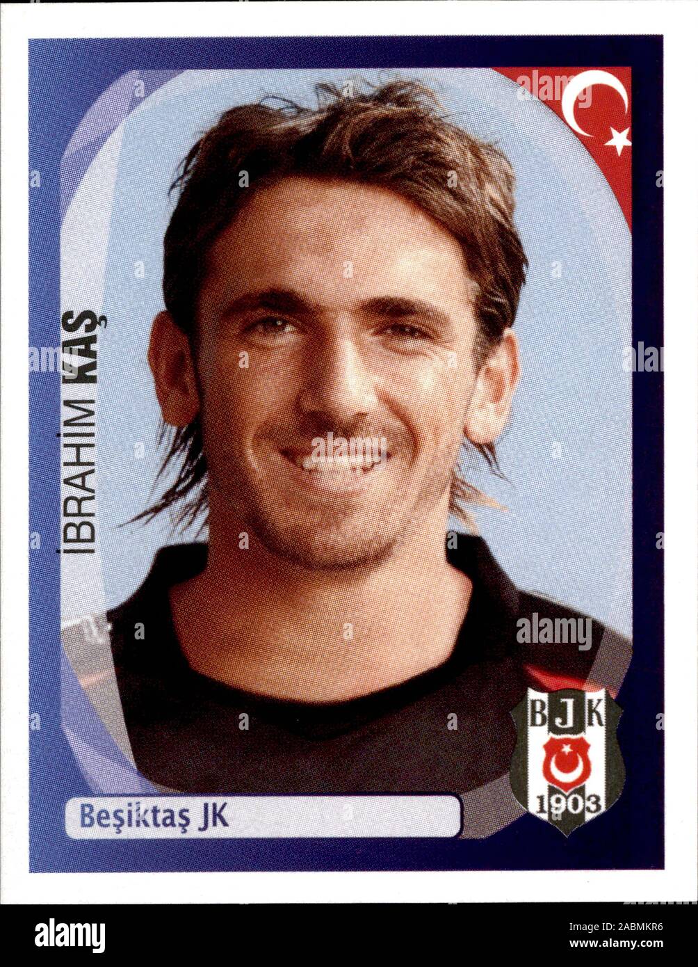 Ibrahim Kas da Besiktas JK Foto Stock