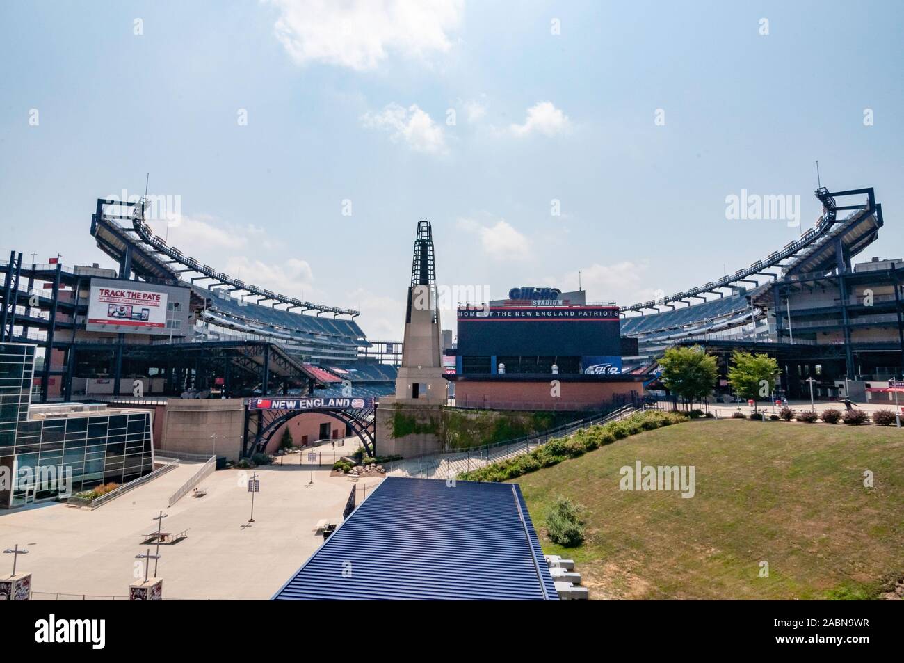 Gillette Stadium, casa dei New England Patriots Foto Stock