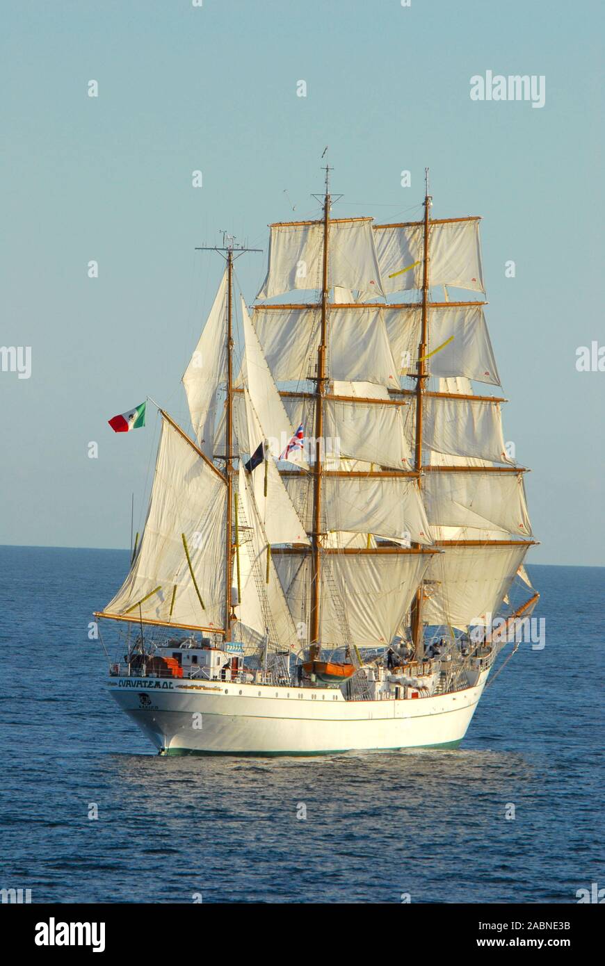 Tall Ships raccogliere in Falmouth per la Tall Ships Race. Foto Stock