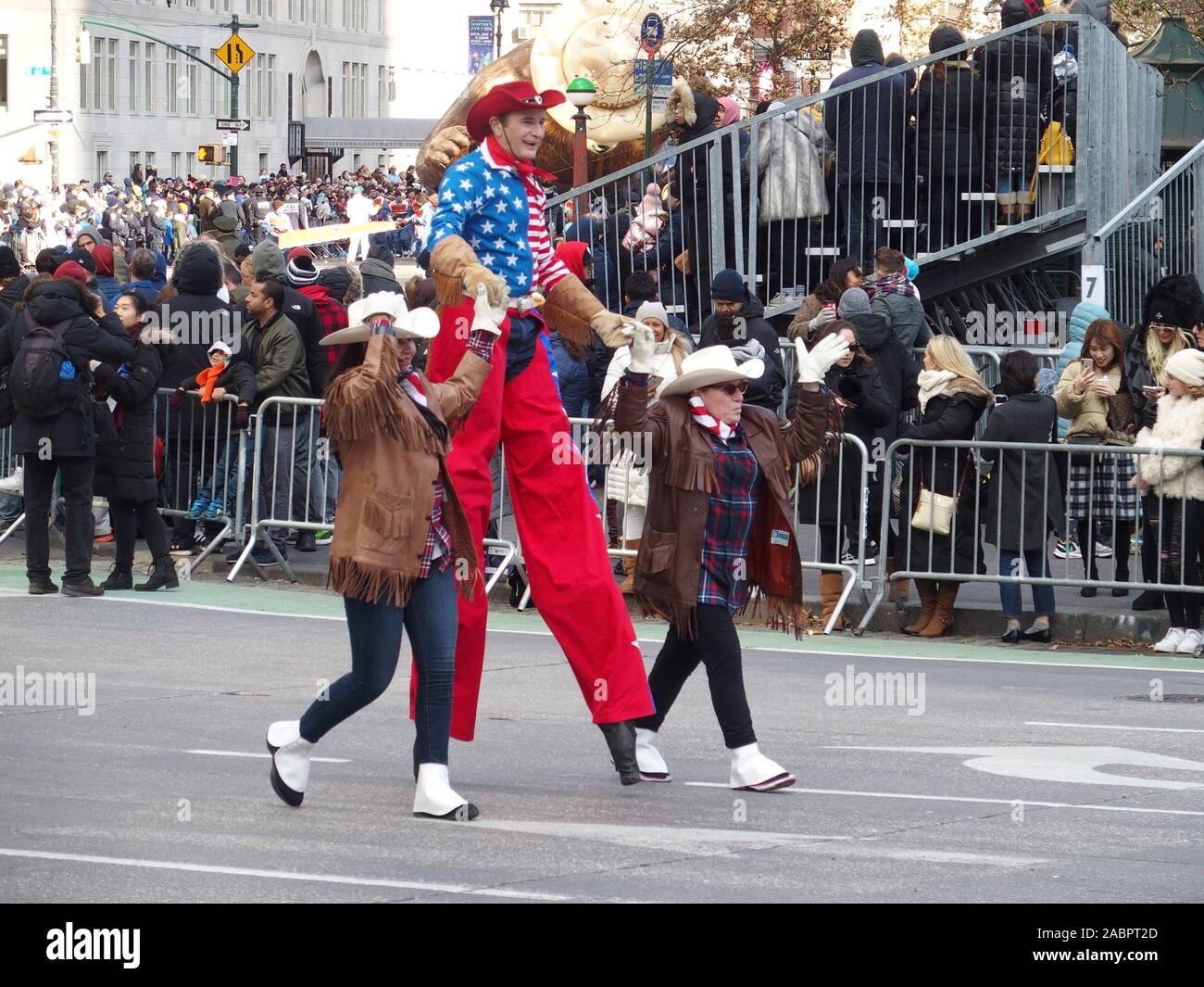 Novembre 28, 2019, New York New York, Stati Uniti d'America: 93annuale di Macy's Thanksgiving Day Parade N.Y.C. 2019. (Credito Immagine: © Bruce Cotler/Globe foto via ZUMA filo) Foto Stock