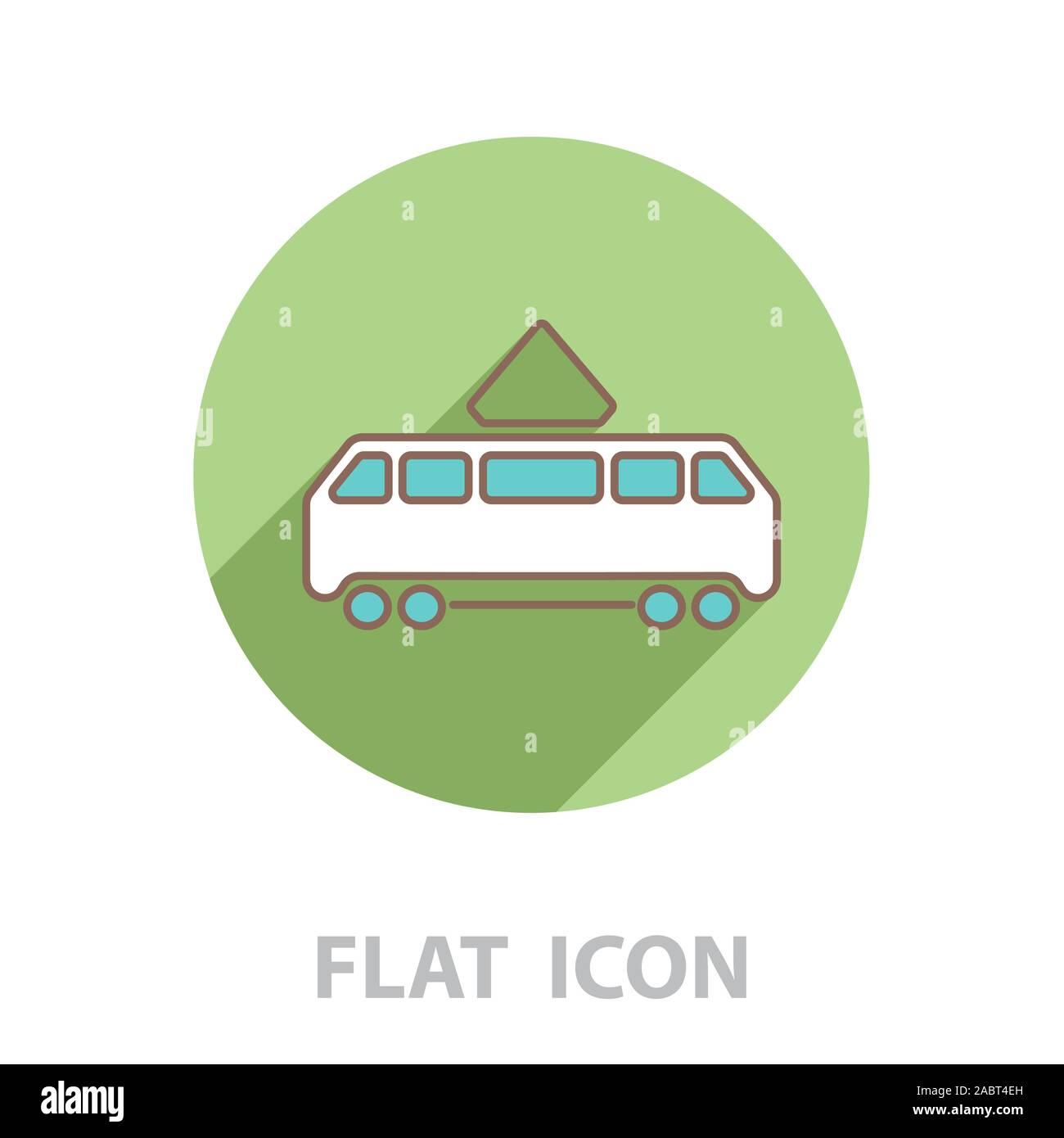 Icona del tram. illustrazione vettoriale Illustrazione Vettoriale