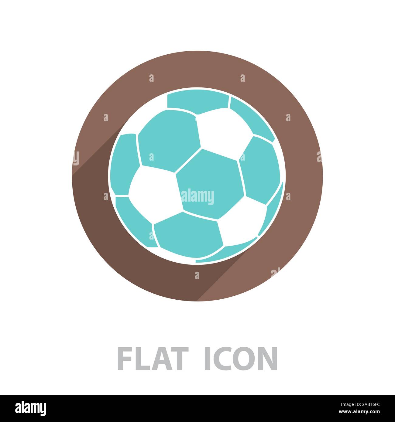 Il calcio (calcio) sfera icona. illustrazione vettoriale Illustrazione Vettoriale