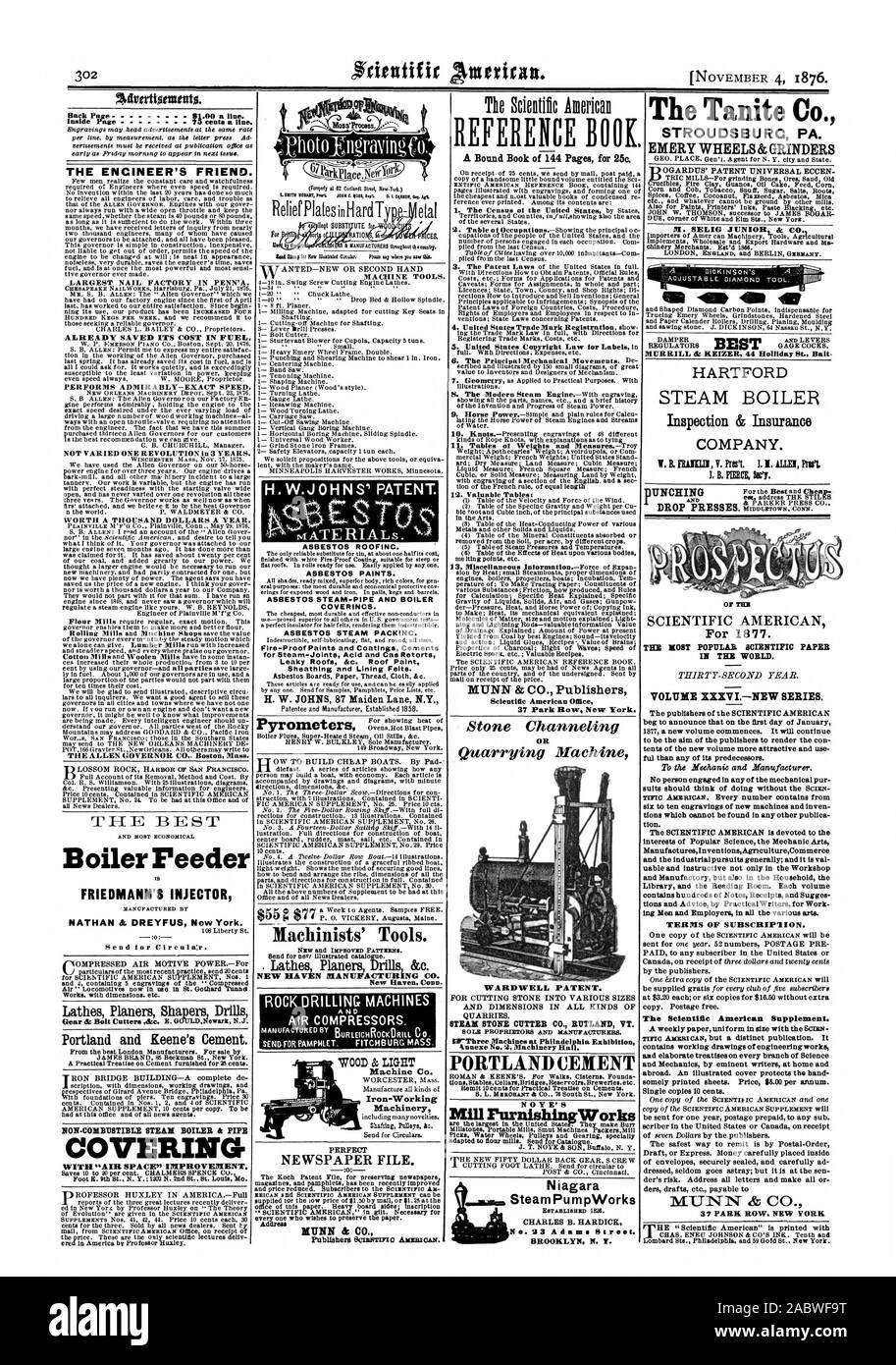Drationunts. Il ENCINEER FRIEND. Unghie PIÙ GRANDE FABBRICA IN PENN'A. Esegue mirabilmente-velocità esatta. Non varia di un giro in 3 anni. Vale la pena di un migliaio di dollari l'anno. Il governatore Allen CO Boston Massachusetts FRIEDMANN INIETTORE DI NATHAN & DREYFUS New York. Inviare per circolare. Piallatrici torni Shapers Trapani ingranaggio vite ad aletta taglierine Ara. E. EtiLDNewark N.J. Portland e Keene di cemento del. NON combustibili di caldaia a vapore tubo k CHE COPRE IL LIBRO DI RIFERIMENTO. Un libro rilegato di 144 pagine per 25c. 4. Stati Uniti Marchio. La registrazione mostra 5. La legge sul Copyright degli Stati Uniti per le etichette in 12. Preziose tavole: MUNN & CO Foto Stock