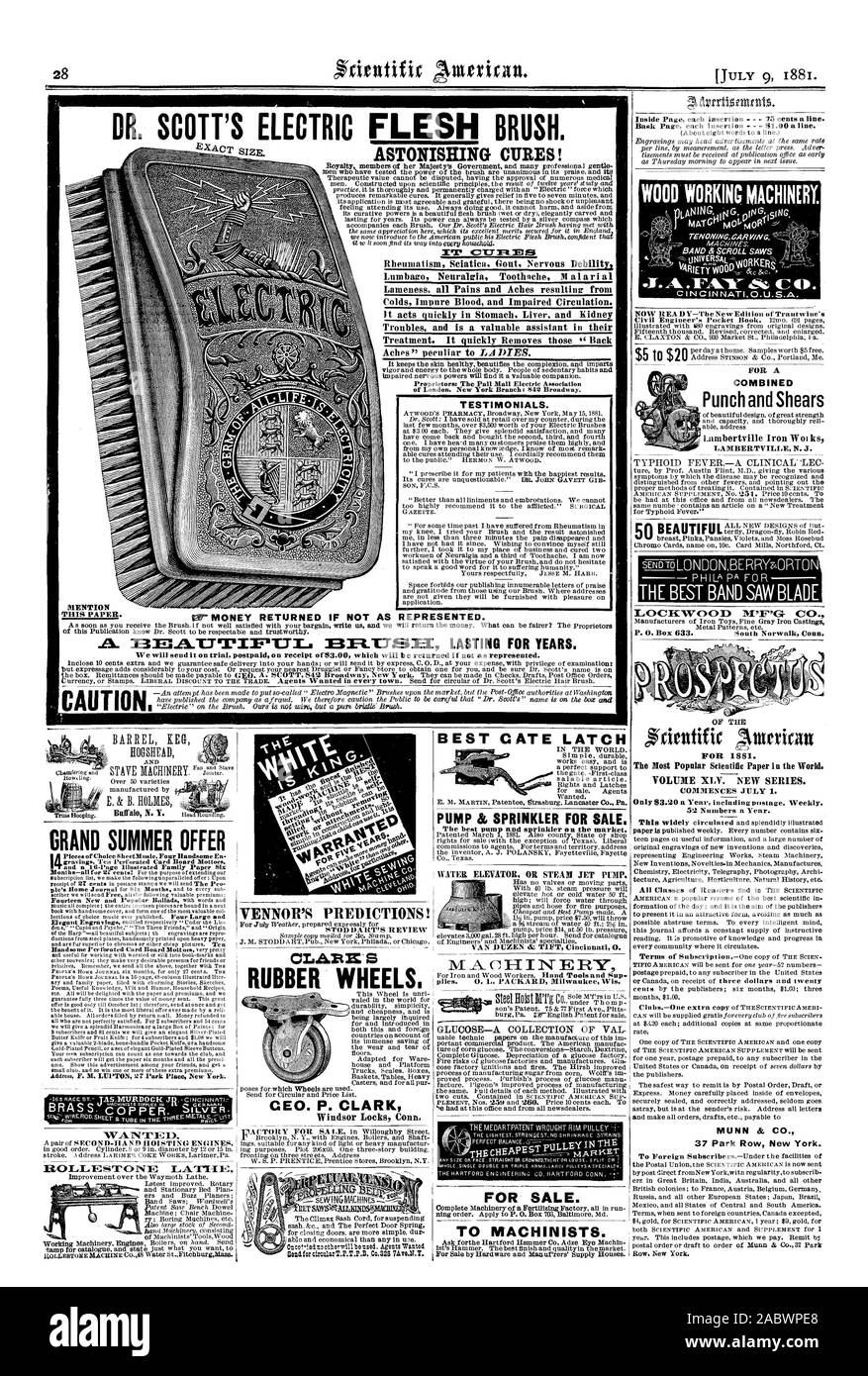 Cure stupefacente! Il DR. labbro reumatismi sciatica. Gotta debolezza nervoso Lumbag nevralgia mal di denti malariche zoppia. Tutti i dolori e dolori derivanti dal raffreddore di sangue impuro e riduzione della circolazione. Esso agisce rapidamente nello stomaco. Fegato e reni problemi ed è un assistente prezioso nella loro titolari: Il Pall Mall Electric Association di Londra- New York succursale : 842 Broadway. Testimonianze. Parlare di battere-7TIFT-71-. 331=1-t-Temi Durata per anni. Attenzione VENNOR LE PREVISIONI! Oncot.led no othervill essere wed. Spreco di agenti per la vendita. Per macchinisti. CEO. P. CLARK Windsor Locks Conn.. Miglior CATE LATCH Foto Stock