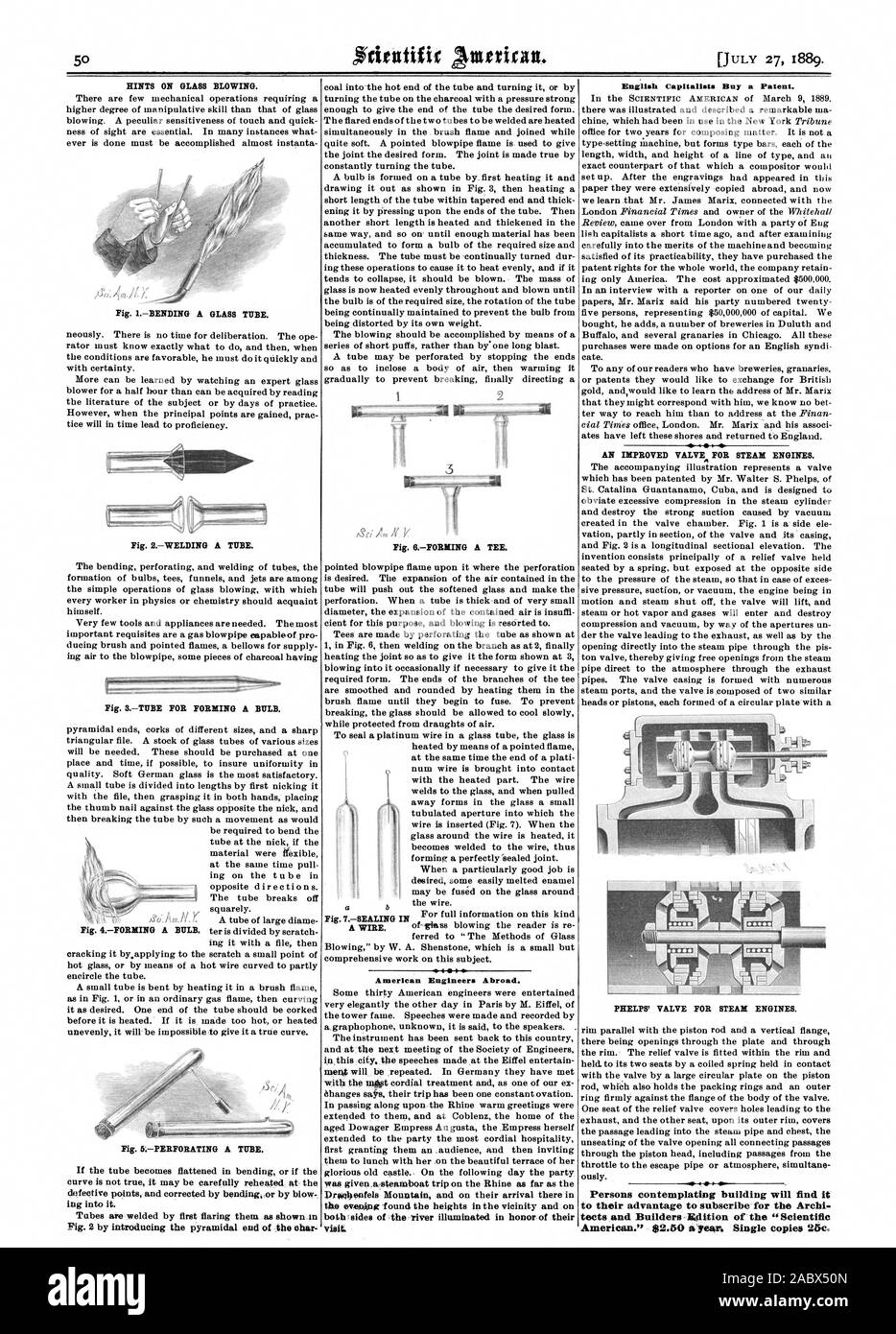 Suggerimenti sul vetro soffiato. Fig. 5la perforazione di un tubo. Se il tubo viene appiattita in flessione o se gli ingegneri Americani all'estero. in questa città i discorsi fatti all'Eiffel intrattenere ment sarà ripetuta. In Germania essi hanno incontrato il lingotto trattamento cordiale e come uno dei nostri ex modifiche emiri il loro viaggio è stata una costante ovation. Nel passaggio lungo su Reno cordiali saluti sono state estese a loro e a Coblenz la casa degli anziani Empress Dowager Augusta Imperatrice se stessa estesa per il partito più cordiale ospitalità prima di concedere loro un pubblico e quindi invitandoli a Foto Stock