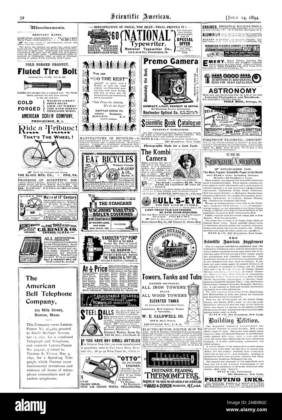 Torri serbatoi e vasche SECTIONA BREVETTO L serbatoi elevati Louisiana Red Cypress serbatoi una specialità. 219 E. Malin St reef LOUISV I I. E KY. U. S. A. Distanza ITADINq verso la &DORON ROCHESTElk MERY S Supplemento itteriena Tfluilding r+ditiorn. Gli inchiostri di stampa. Senza carica. Motori BO3TON IORitS astronomia anche APERT.OUTSITS A MAGGIORE CDST tioTO.OTTURATORE ULTIME&Migliori ;Ay ivPitn4cAtoittA "FARE IL RESTO' W MAIDEN LANE MOH AULAIIA MOTORI. essere utilizzati nelle città o ammaccatura di gas funziona senza caldaia nessun pericolo no ingegnere. Il Kombi Fotocamera, Scientific American, 1894-07-14 Foto Stock